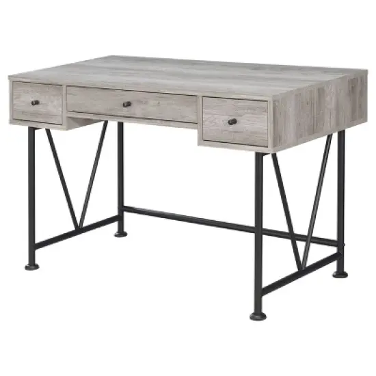 Analiese 3 Drawer Writing Desk - Coaster image {11}