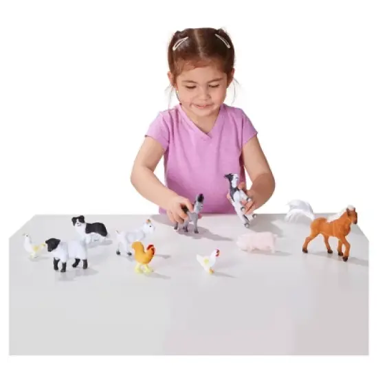 Melissa & Doug  Farm Friends - 10 Collectible Farm Animals image {5}