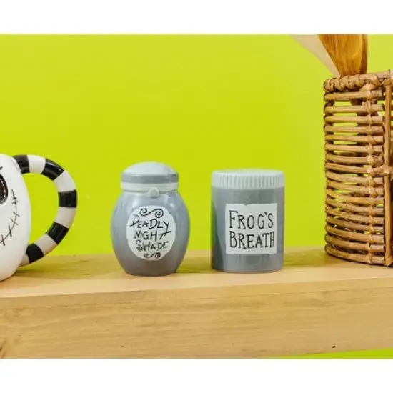 Silver Buffalo Disney The Nightmare Before Christmas Sally Jars Salt and Pepper Shaker Set | 3H x 2.25W x 2.25L Inches image {7}