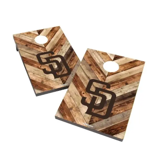 MLB San Diego Padres 2'x3' Cornhole Bag Toss Game Set image {1}