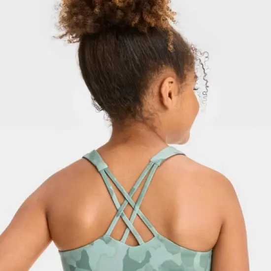 Girls' Cropped Tank Top - All in Motion&trade; image {2}