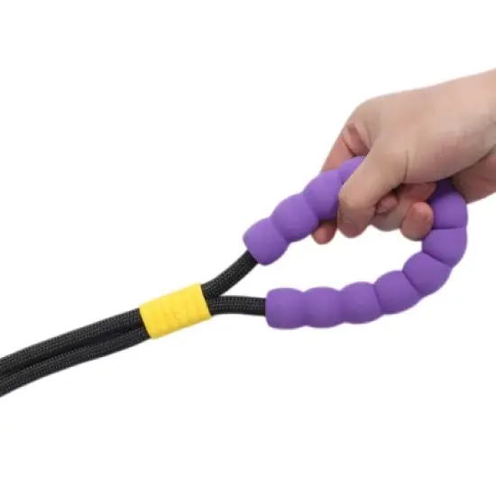 Unique Bargains Hands Free Dog Leash Black 1 Pc image {3}