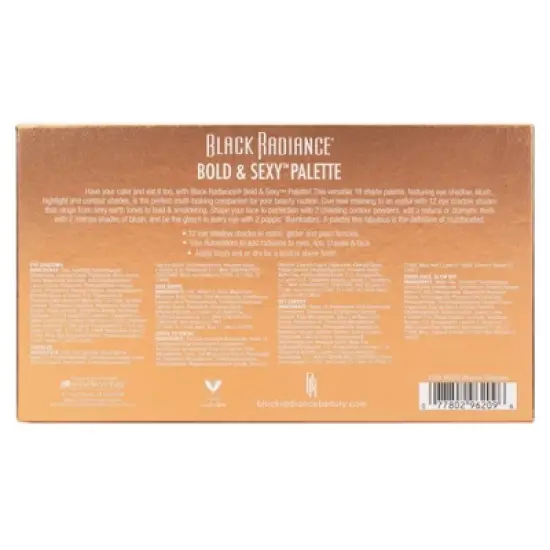 Black Radiance Cosmetic Palette - Bold & Sexy  - 1oz image {13}