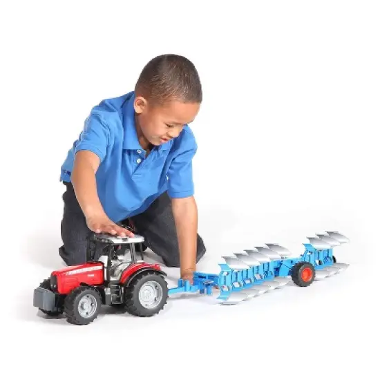 Bruder Lemken Semi Mounted Reversible Plough image {1}