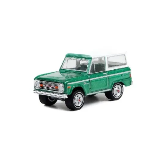 Greenlight Collectibles 1/64 1977 Ford Bronco Jade Glow, Lot 1001.1, Barrett Jackson Scottsdale Series 9 37250-F image {1}