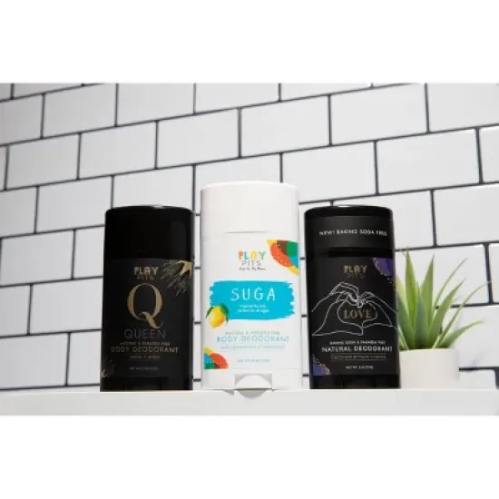 Play Pits LOVE Natural Solid Deodorant - 2.65oz image {6}