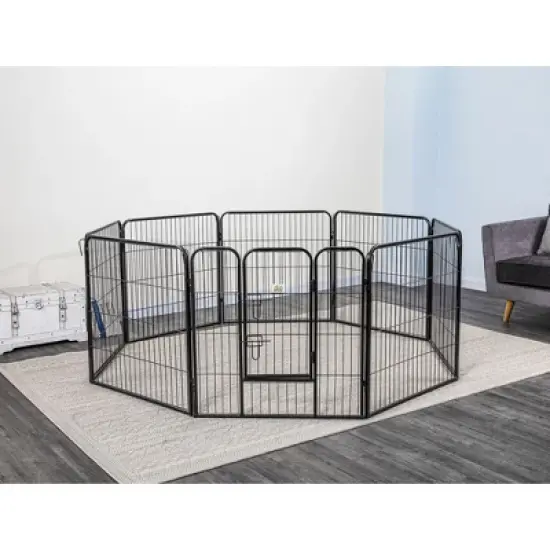 Go Pet Club Heavy Duty Pet Exercise Pen 24" to 40" - High GH24 image {1}