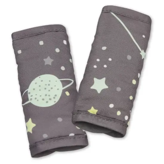 Go by Goldbug Space Duo Head Support And Strap Cover Set For Car Seat, Stroller, Bouncer image {8}