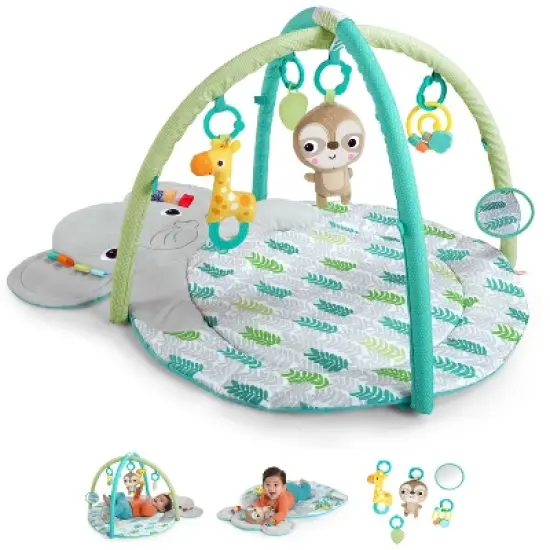 Bright Starts Hug &lsquo;n Cuddle Elephant Activity Gym image {1}