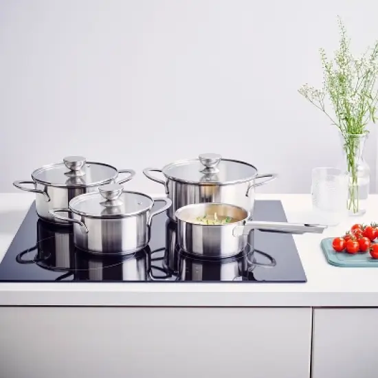 Brabantia Futura 7 Piece Cookware Set, Stainless Steel image {2}