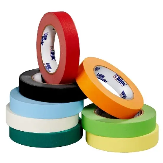 Tape Logic Masking Tape 4.9 Mil 2" x 60 yds. Light Green 24/Case T937003A image {3}