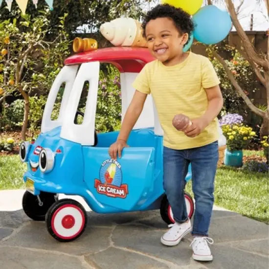 Little Tikes Cozy Ice Cream Truck Ride-On image {3}