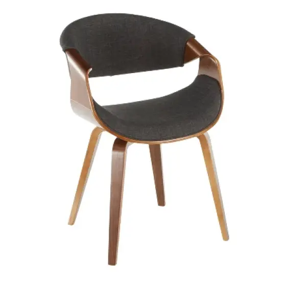 Curvo Mid-Century Modern Dining Accent Chair - LumiSource image {11}