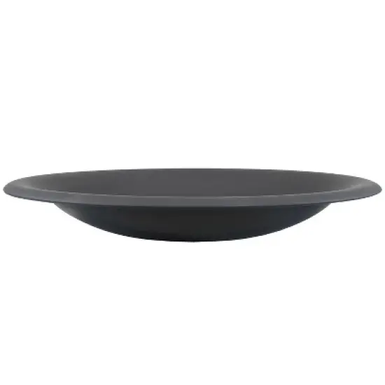 Sunnydaze Outdoor Camping or Backyard Replacement Round Steel with Heat-Resistant Paint Finish Fire Pit Bowl - Black image {8}