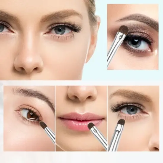 Unique Bargains Face Makeup Brushes Sets 4 Pcs image {2}