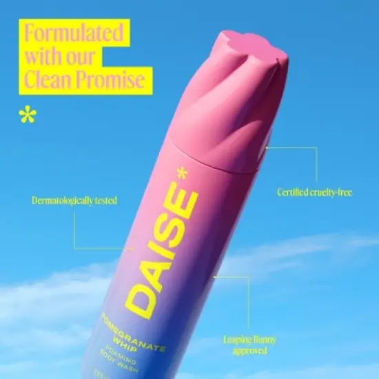 DAISE Pomegranate Foaming Body Wash - 8.8oz image {2}