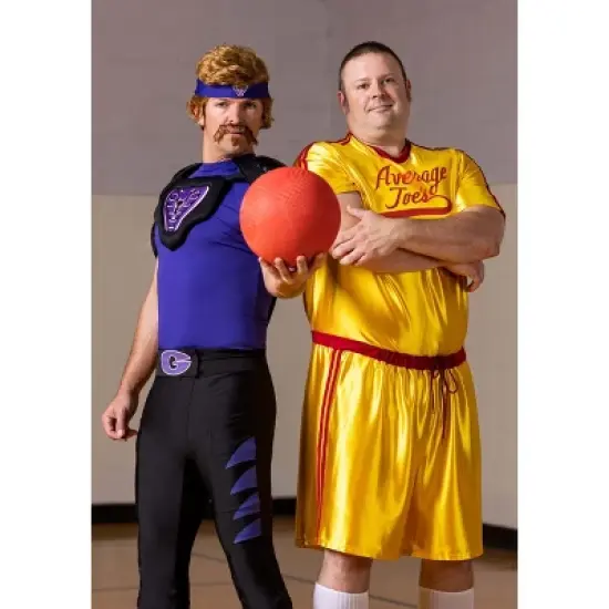 HalloweenCostumes.com Men's Dodgeball Purple Cobras Halloween Costume | Adult Officially Licensed Uniform for Cosplay image {1}