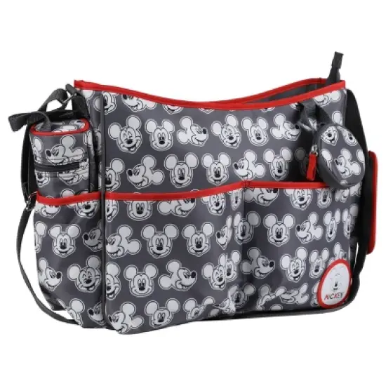 Disney Mickey Toss Print Satchel image {7}