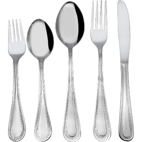 Sol Living 20pc Stainless Steel Silverware Set Service for 4 image {9}
