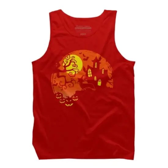 Men's Design By Humans Funny Dachshund Dog Lovers Gifts Halloween Party Costume Gift By lukesstore Tank Top image {5}