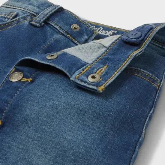 Toddler Girls' Denim Button-Front Skirt - Cat & Jack&trade; Blue  image {2}