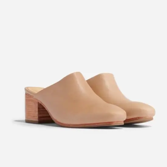 Nisolo Sustainable Women's All-Day Heeled Mule image {2}