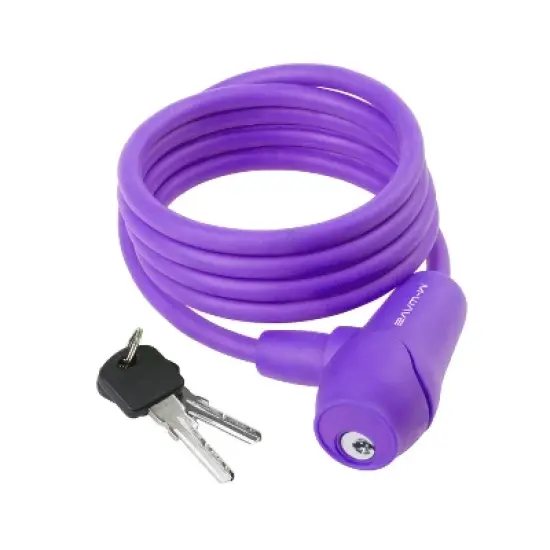 S8.15 Silicone 5 ft x 8 mm Bike Lock image {6}