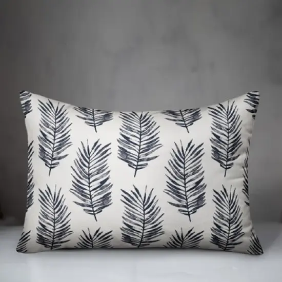 Creative Products Blue Fern Pattern 14x20 Indoor / Outdoor Pillow image {2}