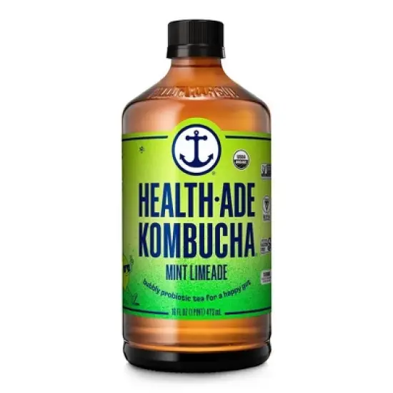Health-Ade Mint Limeade Kombucha - 16 fl oz image {9}