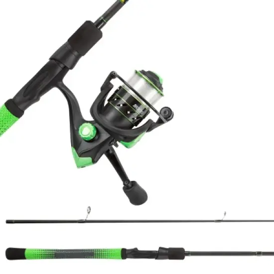 Leisure Sports Spinning Rod and Reel Fishing Combo - Green image {2}