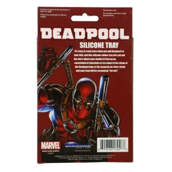 Diamond Select Marvel Deadpool Logo Silicone Tray image {4}