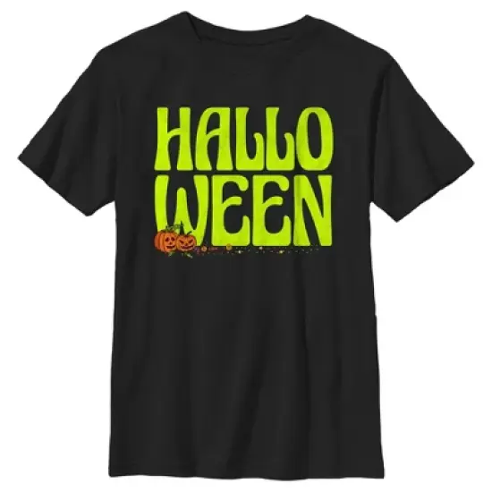 Boy's Lost Gods Halloween Jack-O'-Lanterns T-Shirt image {4}