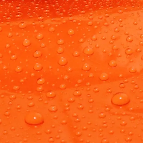 FosPower 4 Pack Emergency Ponchos for Adults, Survival Blanket Retains 90% Body Heat, Waterproof & Reusable Hiking Raincoat Hooded, Orange image {9}