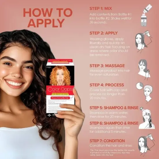 Color Oops Extra Strength Hair Color Remover - 4 fl oz image {4}