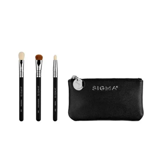 Sigma Beauty Glam 'N Go Mini Eye Brush Set - 4pc image {1}