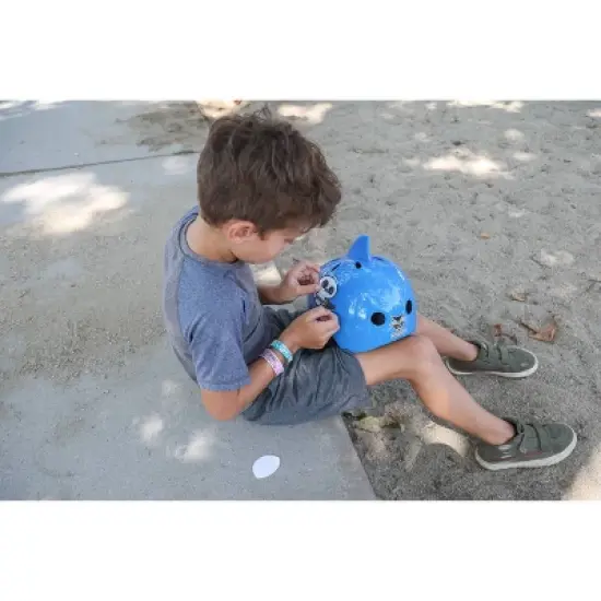 Raskullz Cling Shark Child Helmet - Blue image {12}