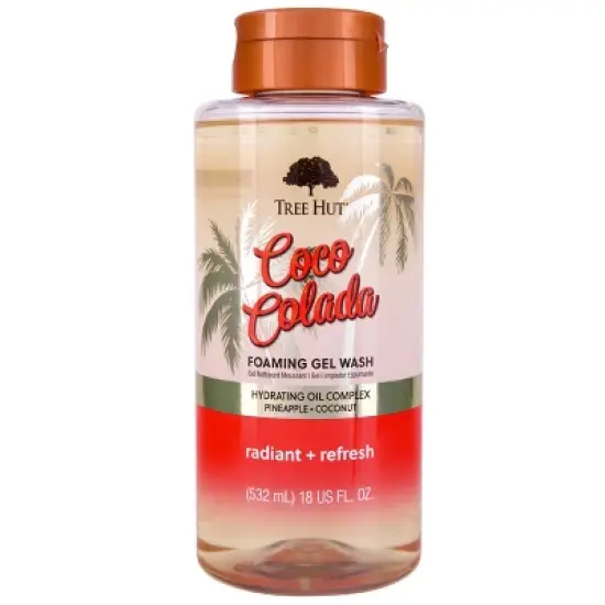 Tree Hut Coco Colada Foaming Gel Body Wash - Scented - 18 fl oz image {9}