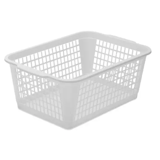 YBM HOME Plastic Perforated Storage Basket Bin Office Drawer, Shelf Desktop CountertopTray Organizer 32-1184 image {8}