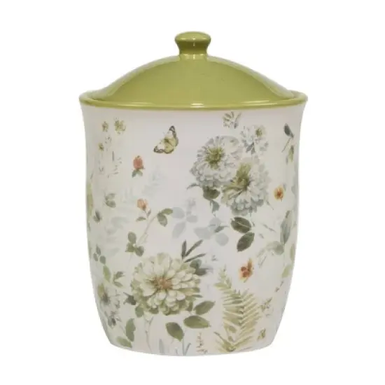 3pc Green Fields Canister Storage Set - Certified International image {3}