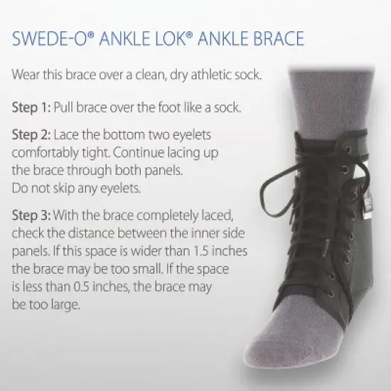 Swede-O Ankle Lok Ankle Brace image {7}