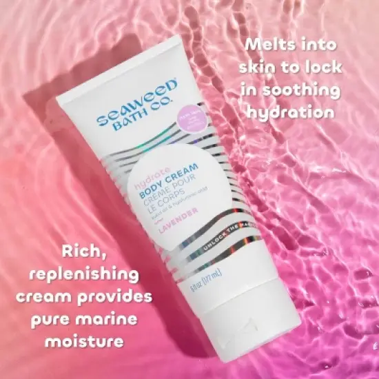 The Seaweed Bath Co. Hydrating Soothing Body Cream - Lavender - 6 fl oz image {2}