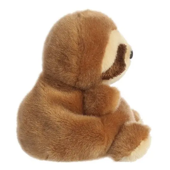 Aurora Palm Pals 5" Slomo Sloth Brown Stuffed Animal image {2}