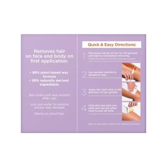 Sally Hansen Sugar Wax For Face & Body - 12.7oz image {5}