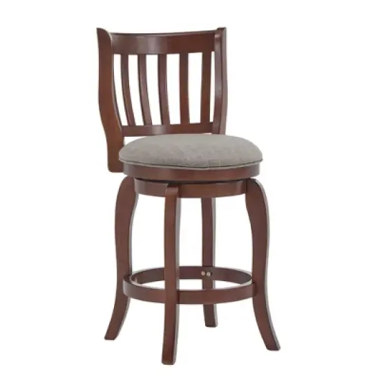 24" Tracee Swivel Counter Height Barstool - Inspire Q image {7}