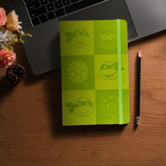 Inkology, LLC Teenage Mutant Ninja Turtles 80-Page Vegan Leather Notebook | 5 x 8 Inches image {7}