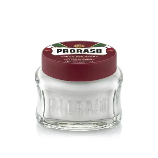 Proraso Pre-Shave Cream Nourishing for Coarse Beards | Nourishing Ingredients | Emollient Texture - 3.6 oz image {1}
