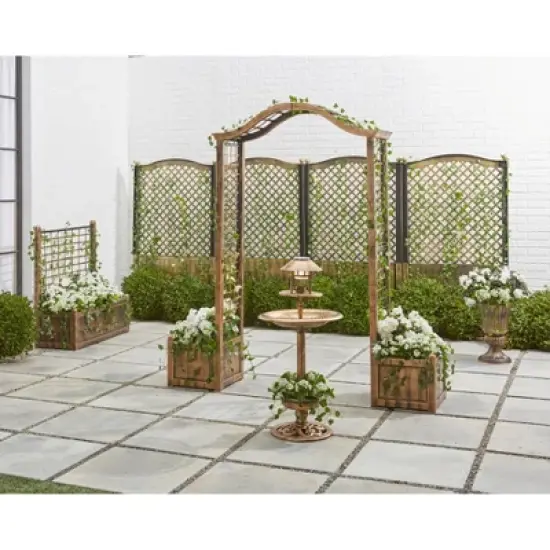BrylaneHome Trellis Outdoor Backyard Garden Collection image {2}