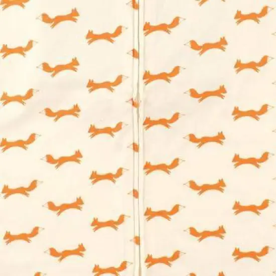 Touched by Nature Baby Boy Organic Cotton Sleeveless Wearable Sleeping Bag, Sack, Blanket, Fox image {2}