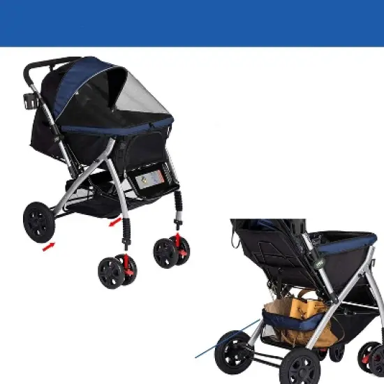 HPZ Pet Rover Premium Stroller image {3}