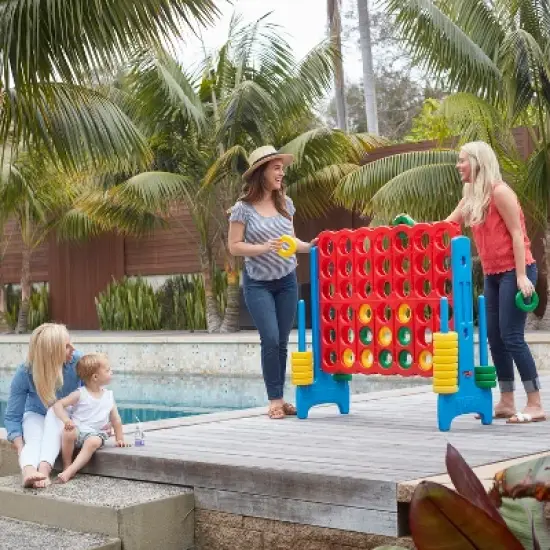 ECR4Kids Jumbo Four-To-Score Giant Game-Indoor/Outdoor 4-In-A-Row Connect image {9}